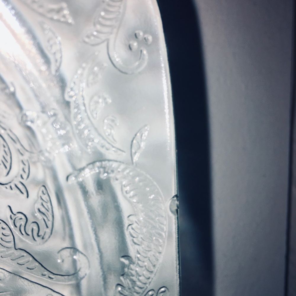 Vintage Indiana Recollection Blue Glass Bowl - Picture 3 of 4